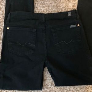Black 7 for All Mankind Jeans - Size 28